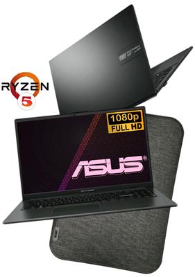 NOTEBOOK ASUS VIVOBOOK GO 15.6 FHD RYZEN 5 40 8GB 512GB W11 US + FUNDA